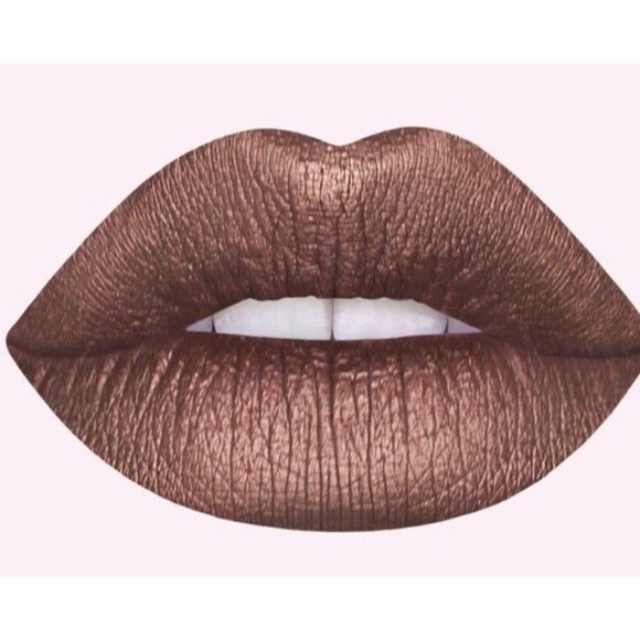 Lime Crime Velvetines Metallic Liquid Matte Lipstick LANA (burnished bronze) NIB - Picture 2 of 6